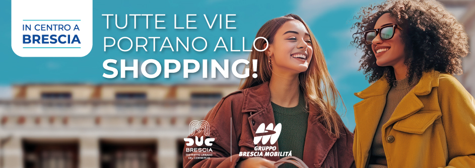 TUTTE LE VIE PORTANO ALLO SHOPPING!